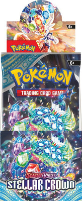 Pokémon TCG: Stellar Crown Halve Booster Box (18 packs)